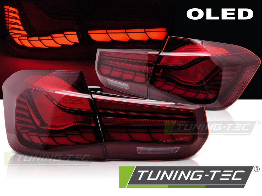 Feux arrière OLED rouges compatibles BMW F30 11-18