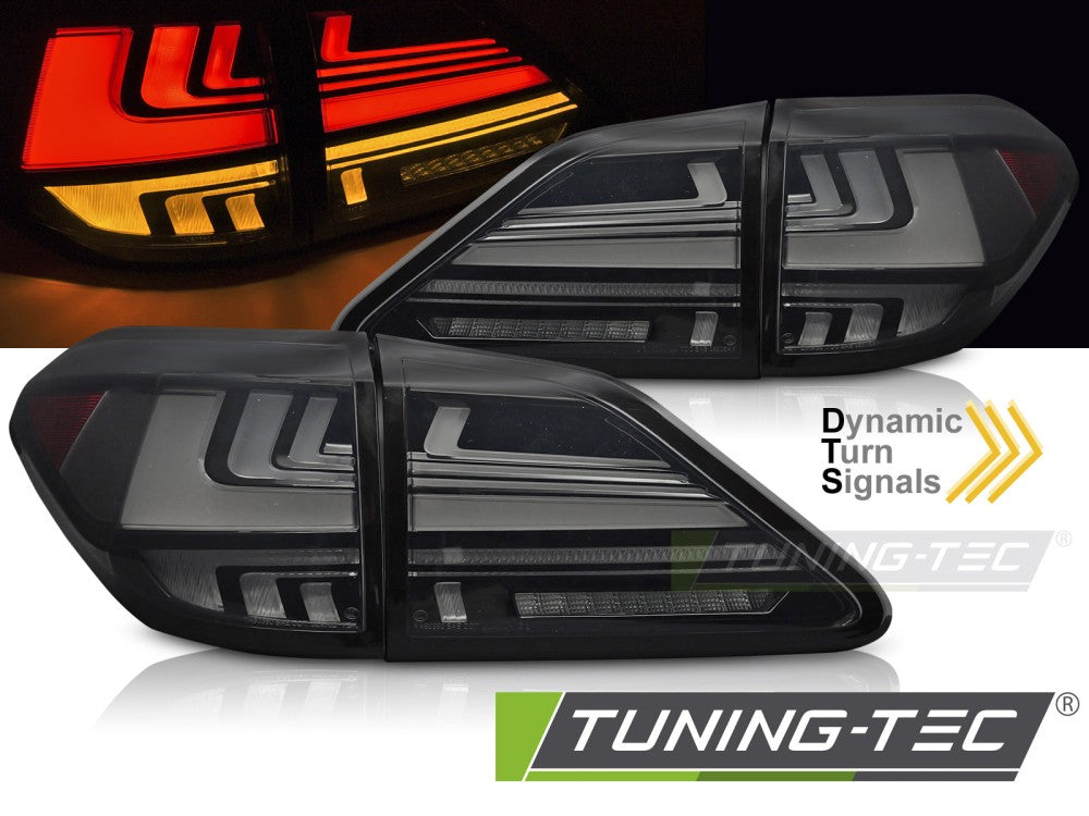 Feux arrière à LED fumés pour Lexus RX III 350 (2009-2012)