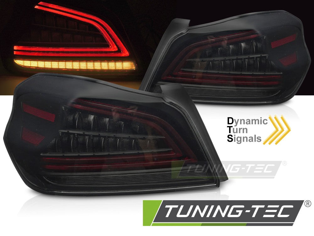 Feux arrière à LED fumés compatibles avec SUBARU WRX 14-21