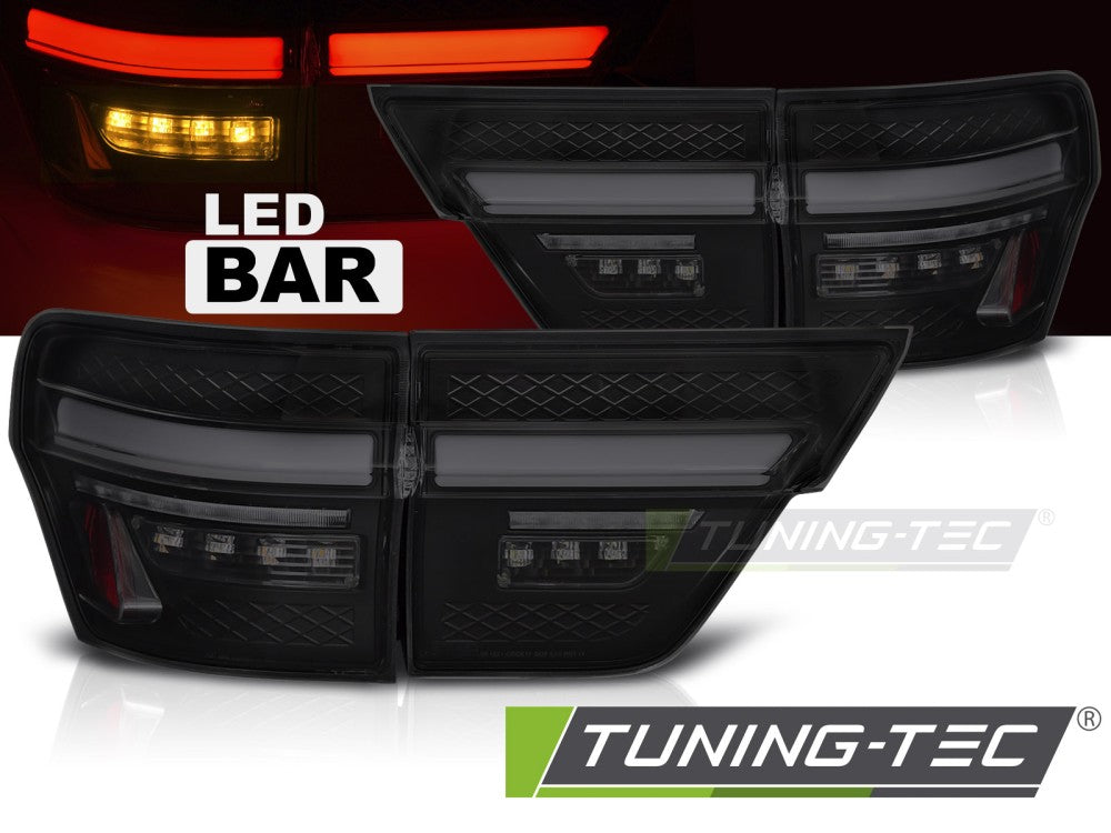Feux arrière à LED fumés pour Jeep Grand Cherokee WK2 11-13