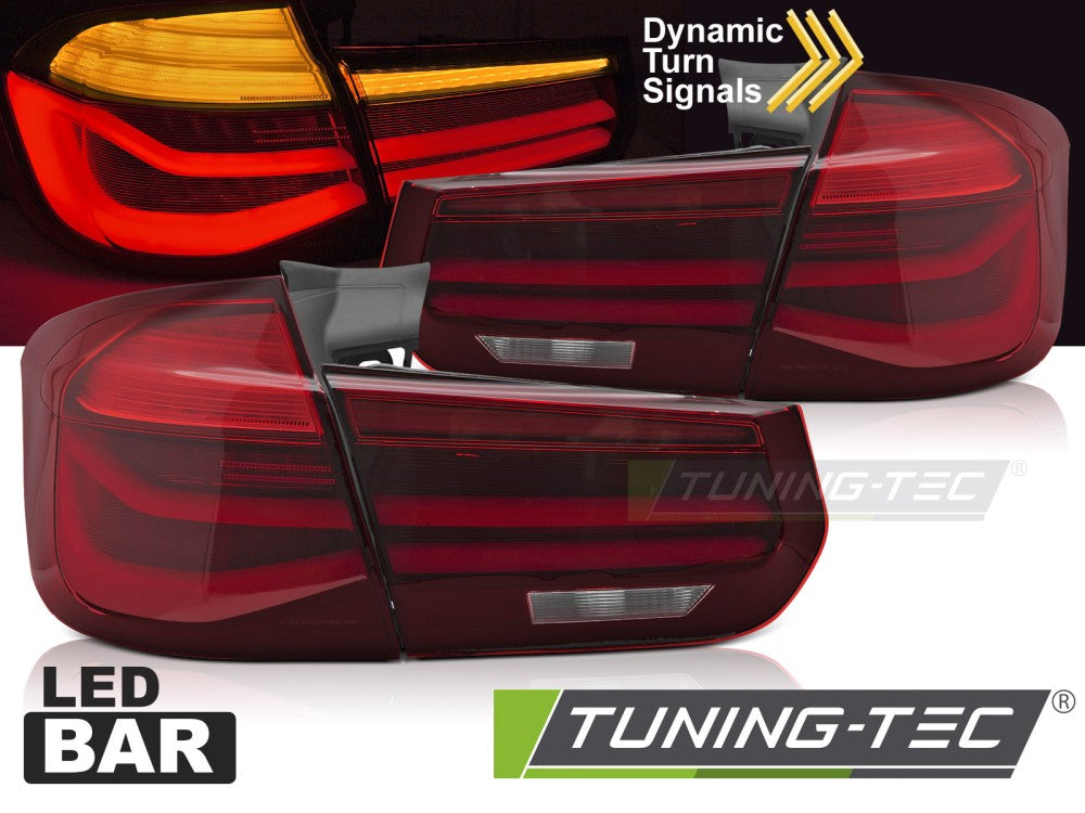 Feux arrière séquentiels à LED rouges compatibles BMW F31 11-18