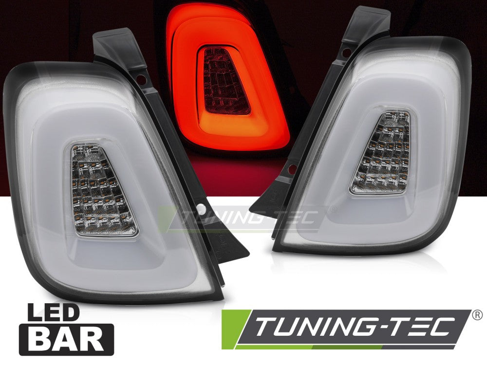 Barre LED blanche FIAT 500 15-20