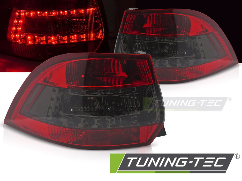Feux arrière à LED rouge fumé compatibles avec VW Golf 5/6 Variant 07-13