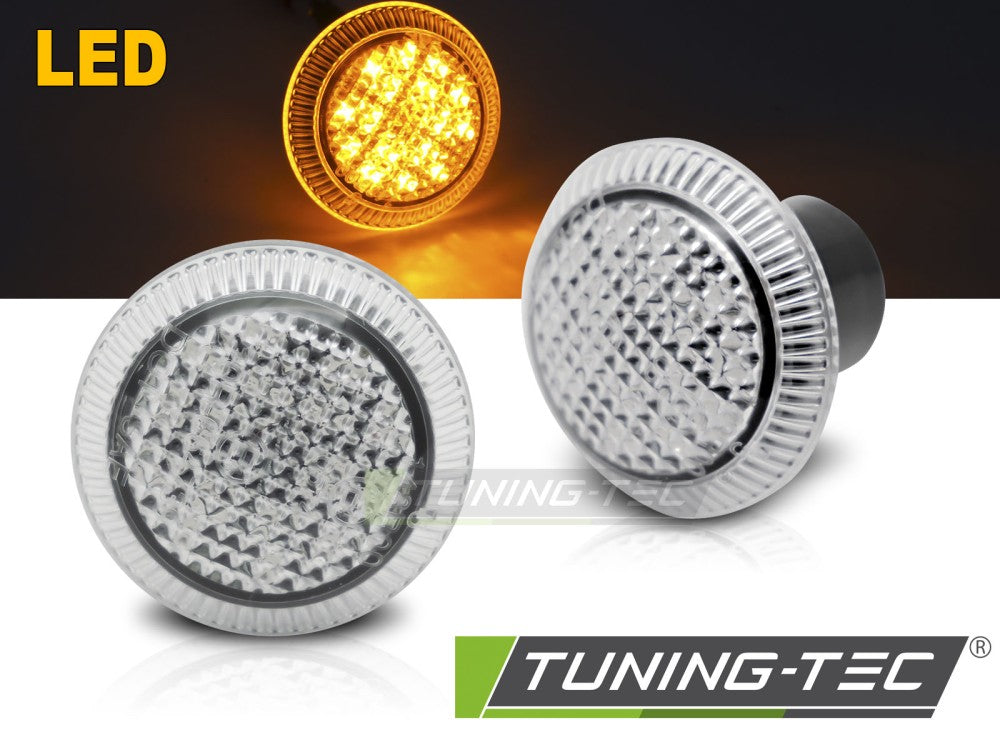 Clignotant latéral à LED blanche compatible avec FORD TOURNEO CONNECT 12-22