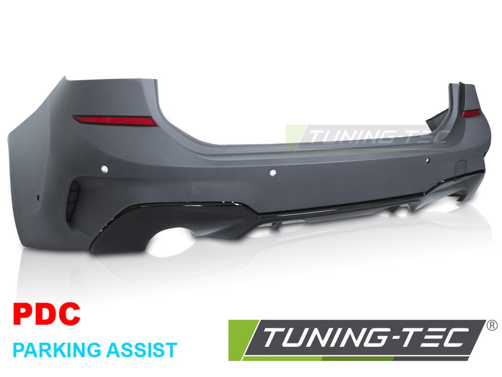 Pare-chocs arrière style performance avec assistance au stationnement PDC -O--O- compatible BMW G21 19-22