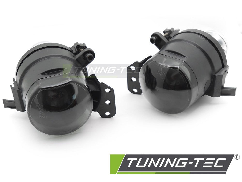 Phares antibrouillard à projecteur fumés compatibles BMW E90 E60 E63 X3 E83