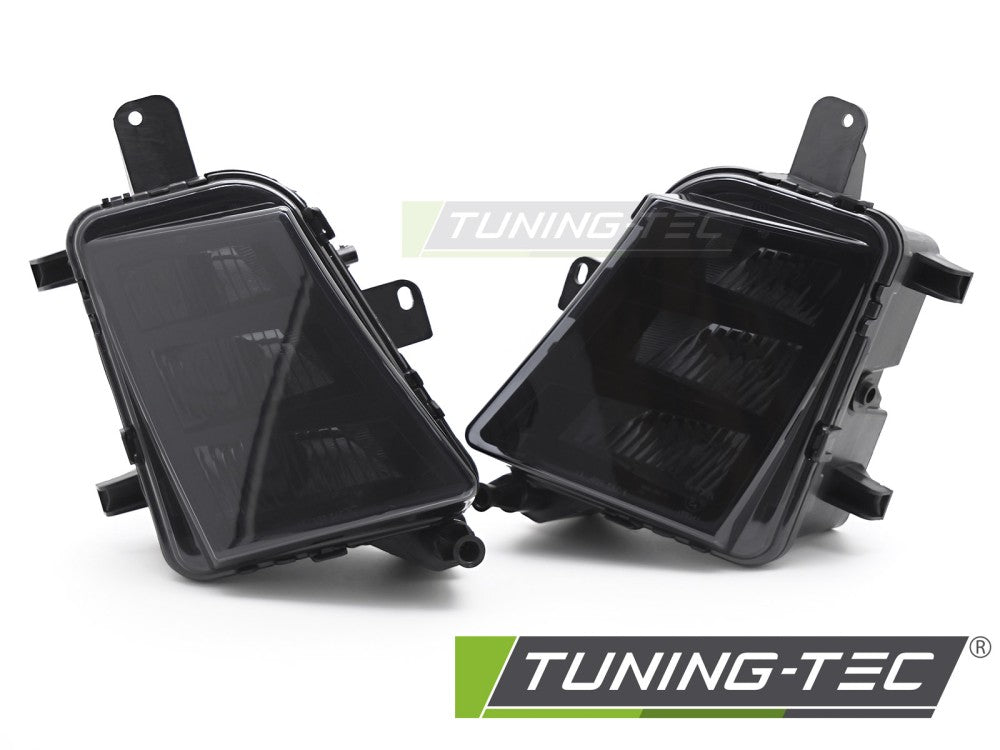 Feux antibrouillard à LED fumés compatibles avec VW Golf VII 13-17