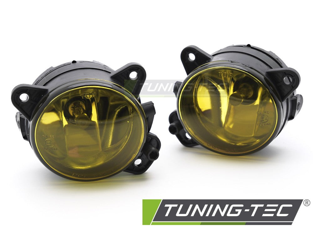 FEUX ANTIBROUILLARD JAUNE pour VW POLO 05-09 / T5 03-09 / CRAFTER 06-11 / TOUAREG 06-10 SKODA FABIA 04-09 / PRAKTIK / ROOMSTER