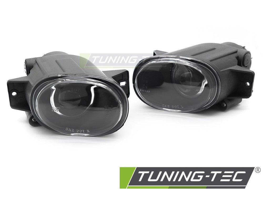 Phares antibrouillard à projecteur transparents compatibles avec SEAT LEON I 99-06 / TOLEDO II 99-04