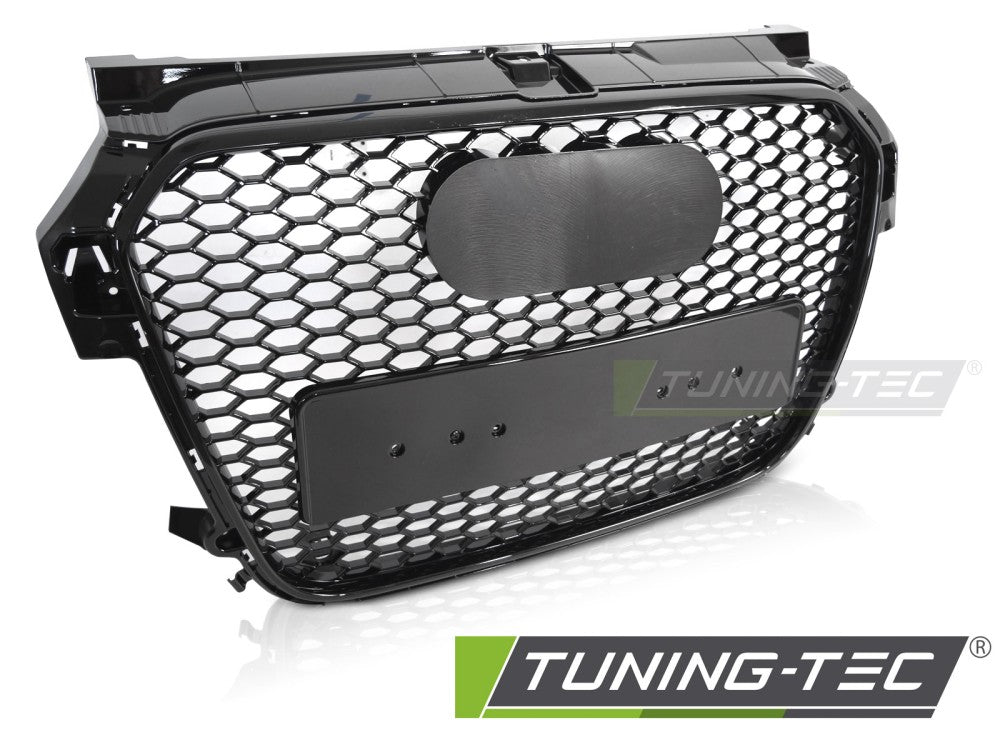 Calandre sport noir brillant PDC compatible Audi A1 8X 10-14