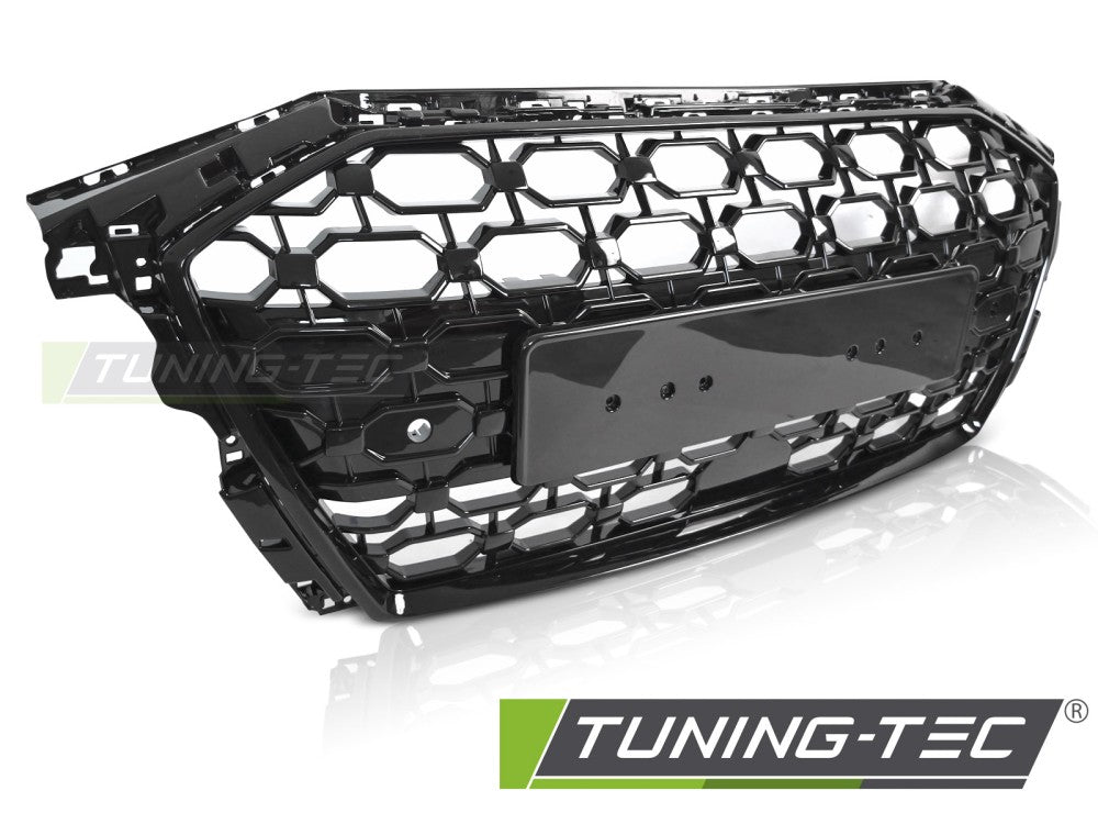 Calandre sport noir brillant PDC compatible avec Audi A3 8Y 19-24
