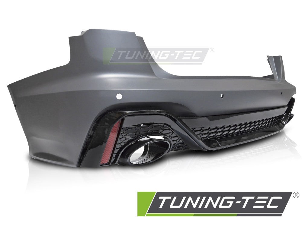 Pare-chocs arrière sport avec PDC compatible avec Audi A6 C8 18-22