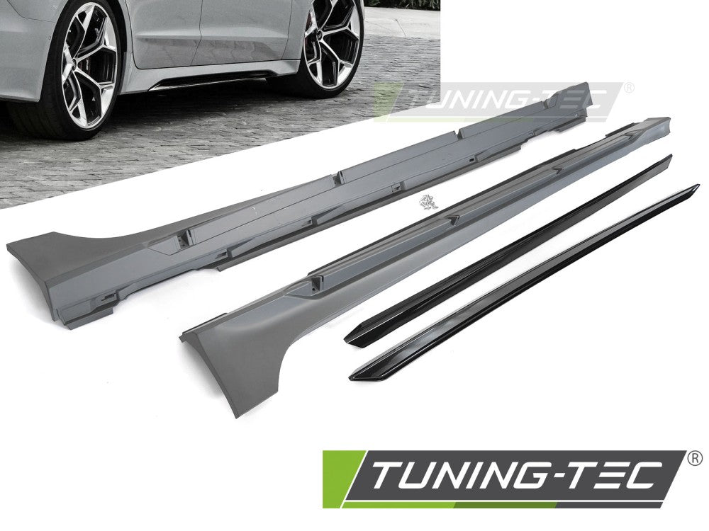 Bas de caisse style sport compatibles avec Audi A7 C8 18-23
