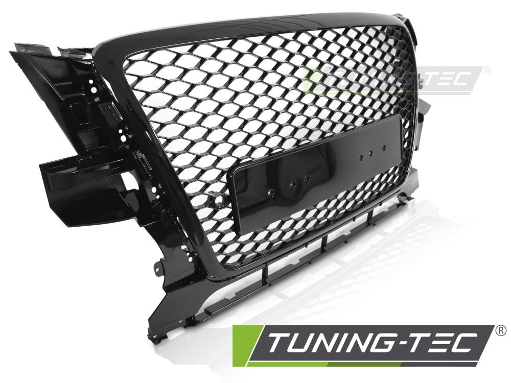 CALANDRE SPORT NOIR BRILLANT PDC compatible AUDI Q5 8R 08-12