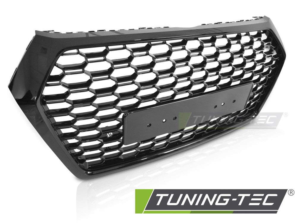 CALANDRE SPORT NOIR BRILLANT PDC compatible AUDI Q5 FY 16-20