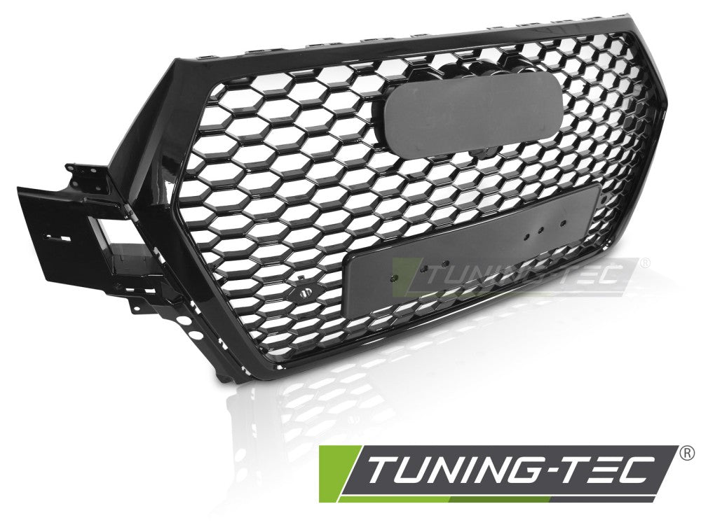 Calandre sport noir brillant PDC compatible Audi Q7 4M 15-19