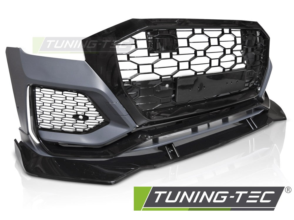Pare-chocs avant style sport avec PDC compatible avec Audi Q8 18-23