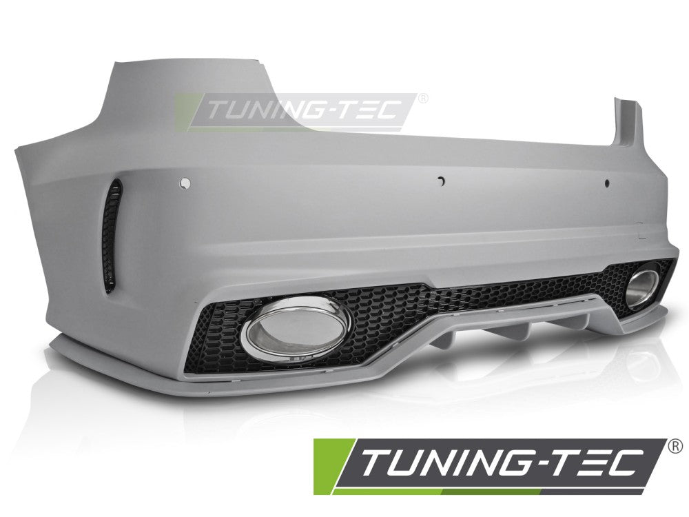Pare-chocs arrière sport avec capteur de puissance PDC compatible avec Audi A3 8V limousine 12-16