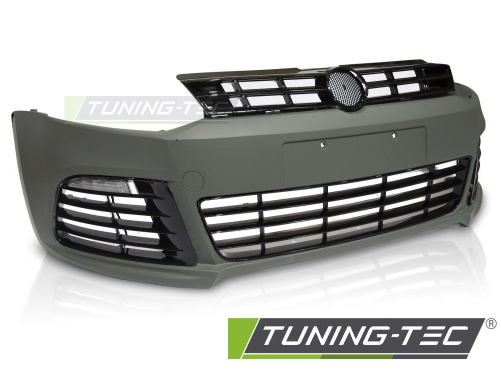 Pare-chocs avant style R compatible avec VW Polo 6R 09-17