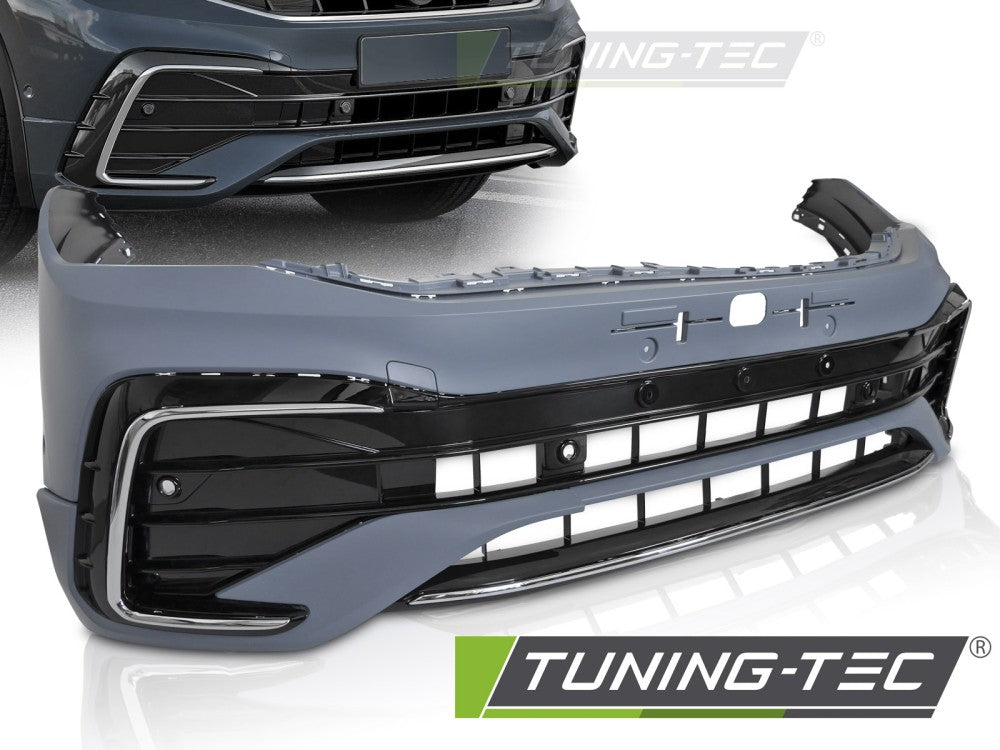 Pare-chocs avant style sport avec PDC compatible VW Tiguan II 20-24