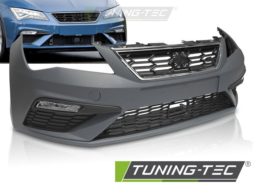 Pare-chocs avant sport compatible avec SEAT LEON III 5F 17-20