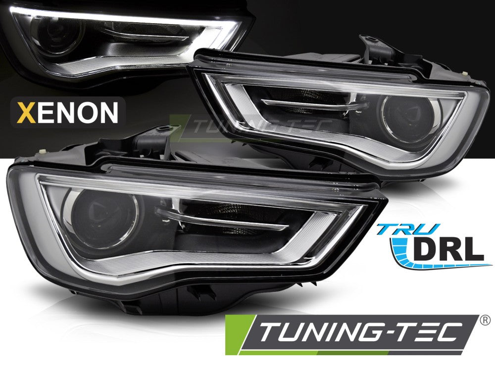 Phares au xénon avec feux de jour compatibles avec Audi A3 8V 12-16