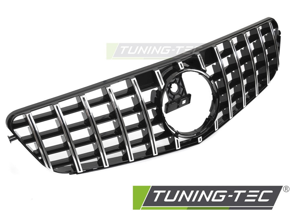 CALANDRE SPORT NOIRE CHROMÉE compatible MERCEDES W204 / S204 07-14