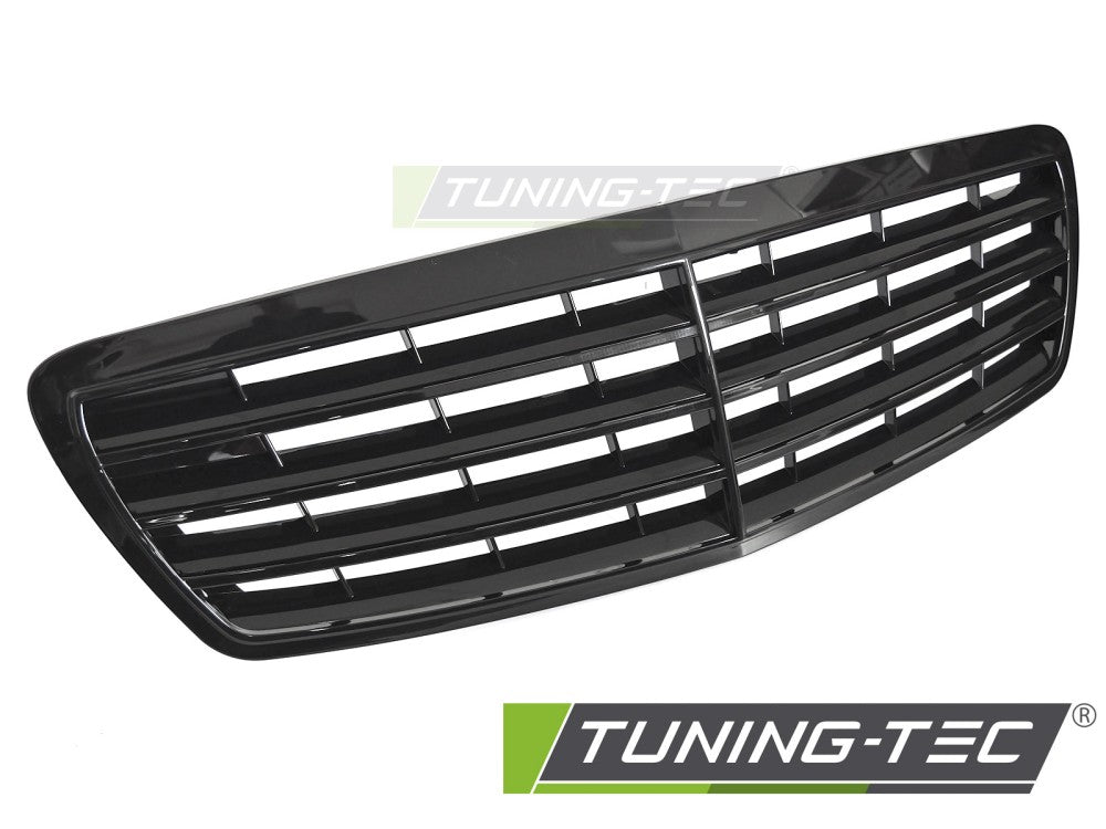 Calandre noire brillante compatible avec Mercedes W211 / S211 02-06