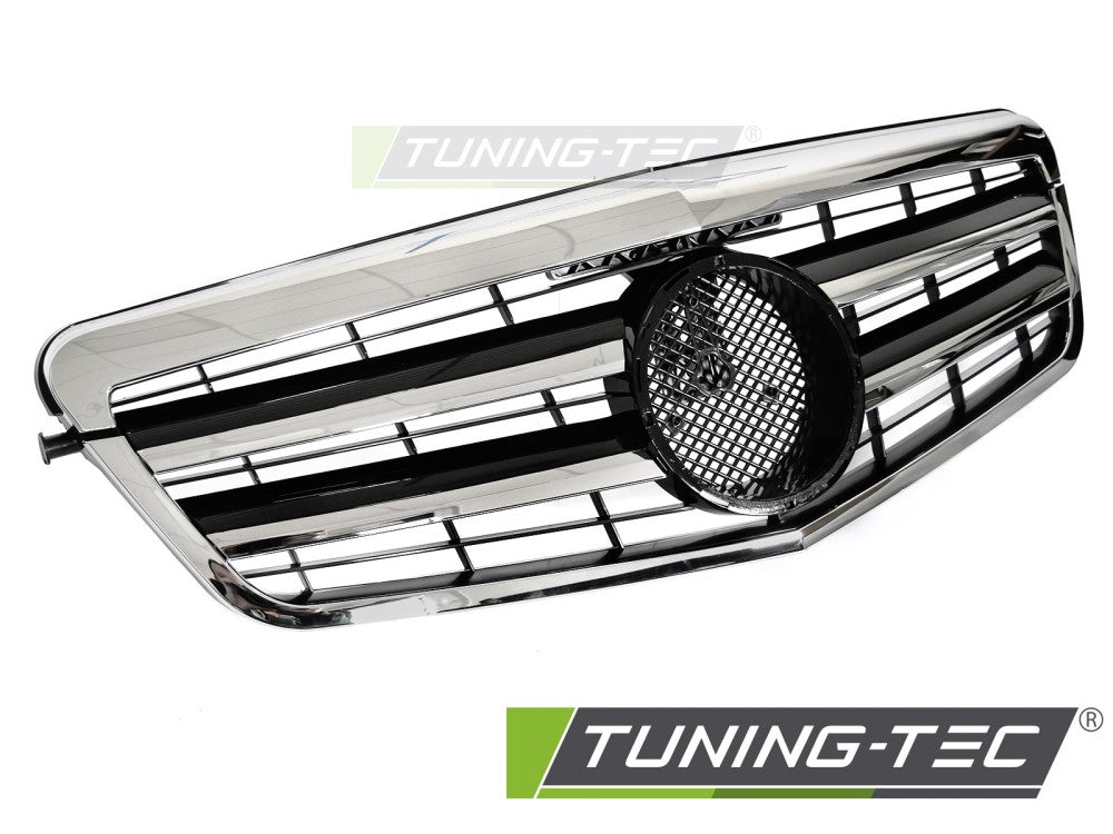 CALANDRE SPORT NOIRE CHROMÉE compatible MERCEDES W212 / S212 09-13
