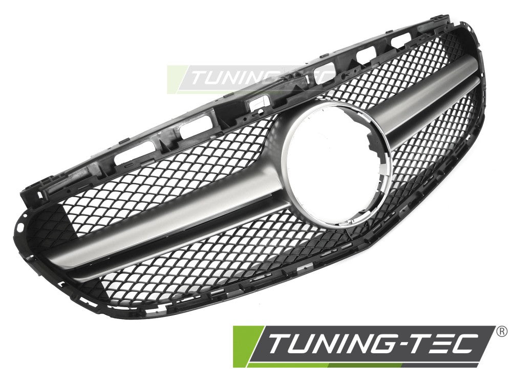 Calandre noire et argentée compatible avec Mercedes W212 / S212 13-16