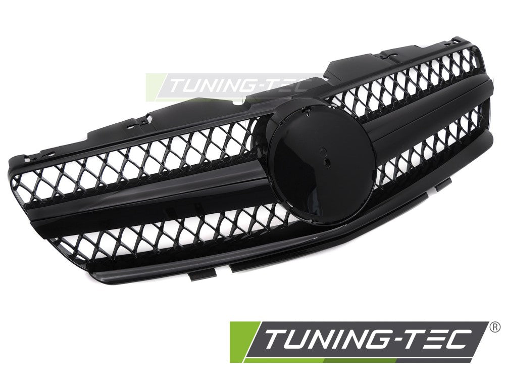 Calandre sport noir brillant compatible avec Mercedes SL R230 01-06
