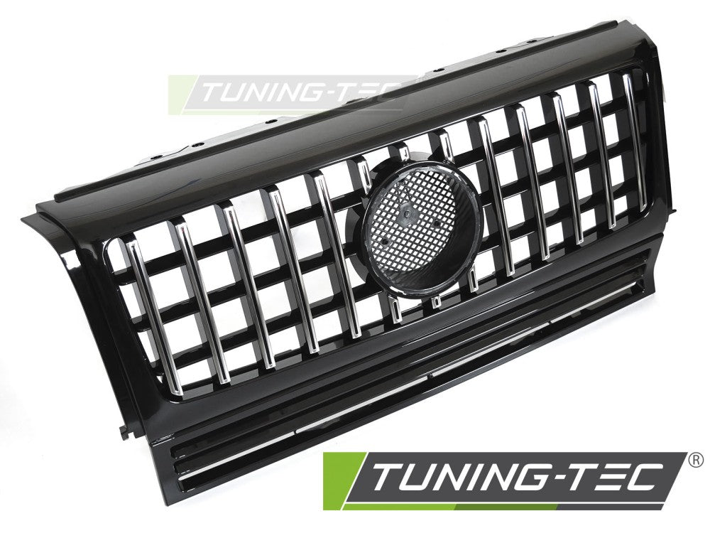 Calandre sport W464 aspect chromé noir compatible avec Mercedes W463 90-12