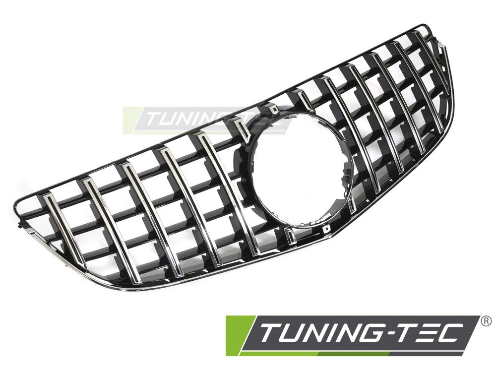 CALANDRE SPORT CHROMÉE NOIRE compatible MERCEDES C207 / A207 13-17