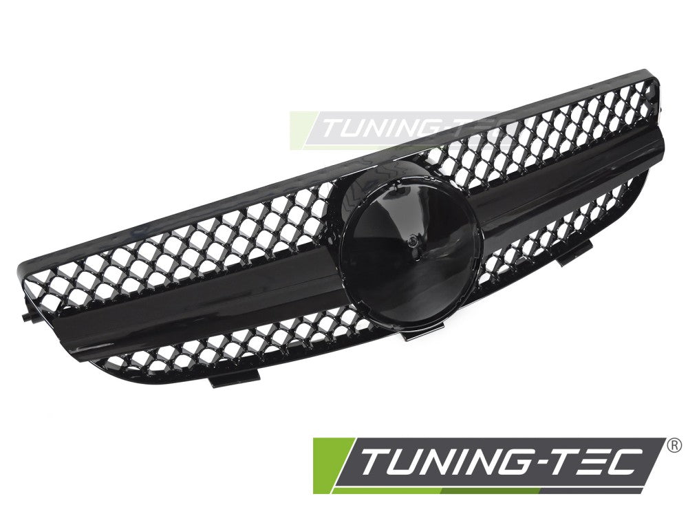 CALANDRE SPORT NOIR BRILLANT compatible MERCEDES CLK W209 03-10