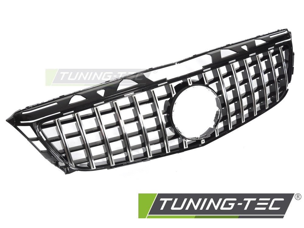 CALANDRE SPORT NOIRE CHROMÉE compatible MERCEDES CLS C218 11-14
