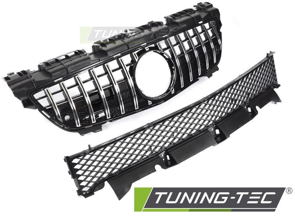 CALANDRE SPORT NOIRE CHROMÉE compatible MERCEDES SLK R172 11-15