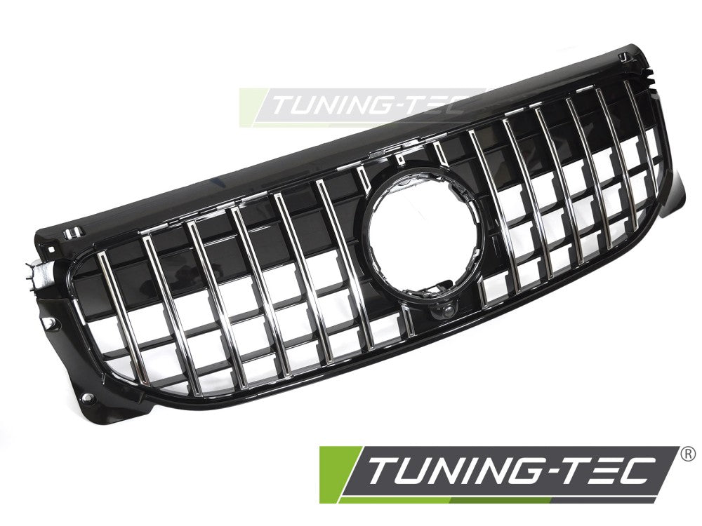 CALANDRE SPORT NOIRE CHROMÉE compatible MERCEDES GLB X247 19-23