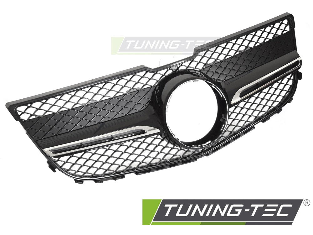 CALANDRE SPORT NOIRE CHROMÉE compatible MERCEDES GLK X204 13-15