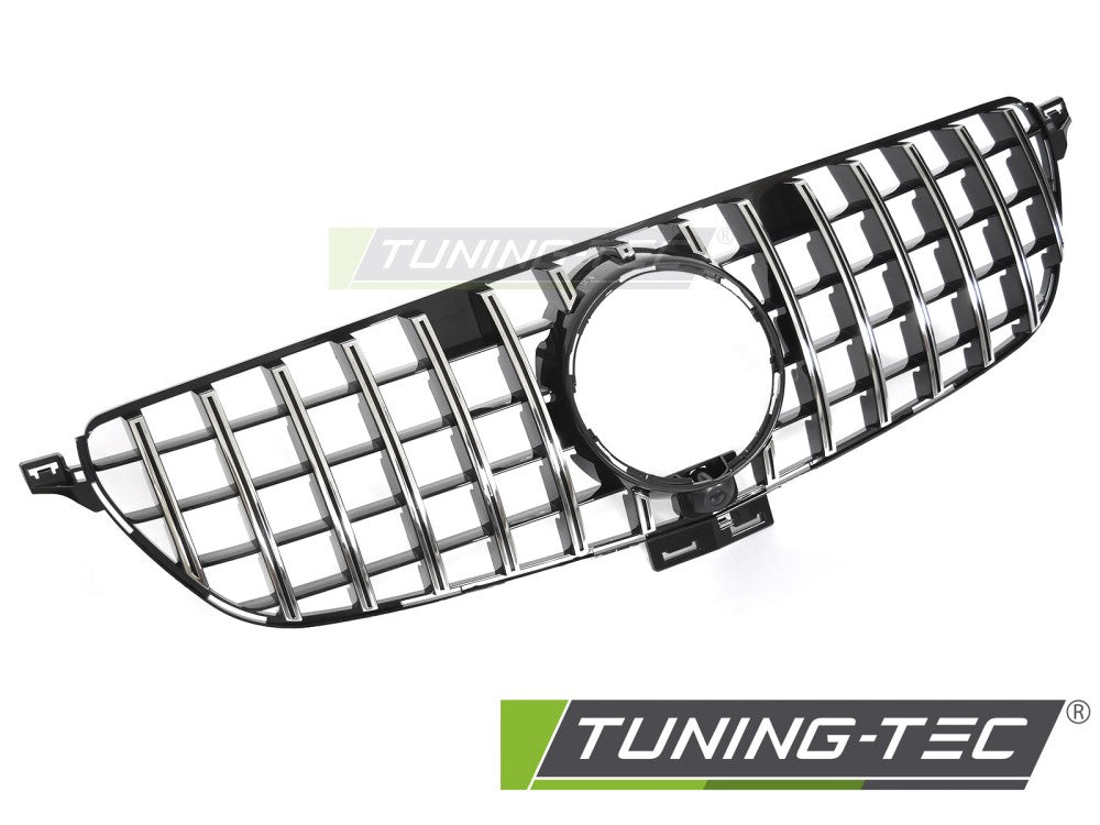 CALANDRE SPORT NOIRE CHROMÉE compatible MERCEDES GLE W166 15-19