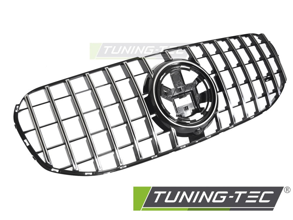 CALANDRE SPORT NOIRE CHROMÉE compatible MERCEDES GLS X167 19-23