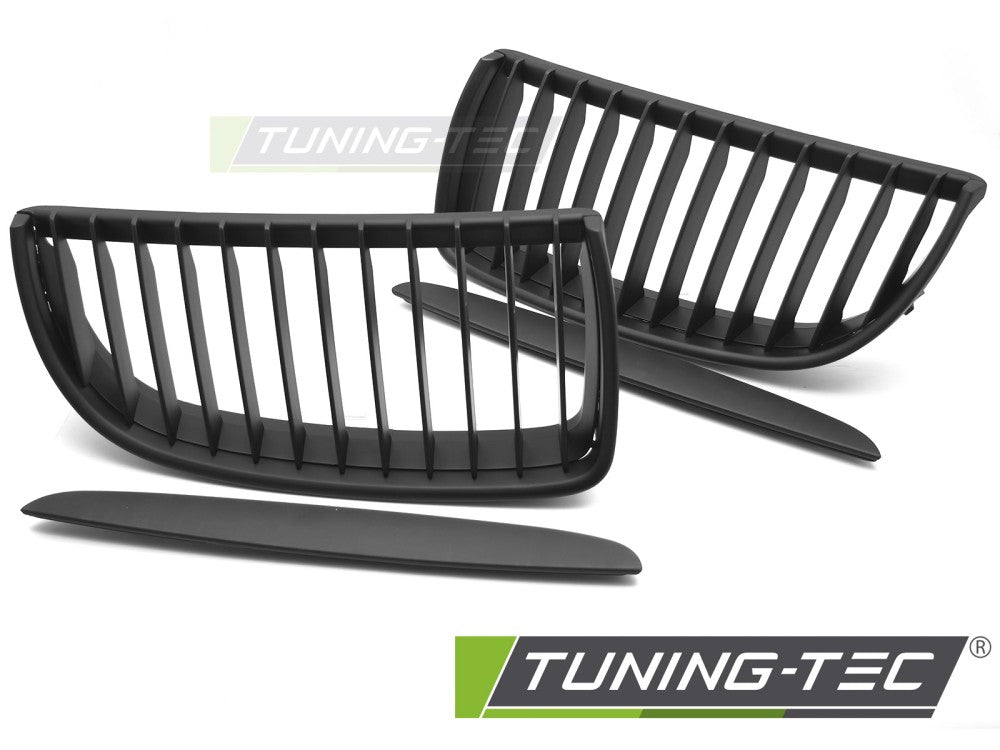 Calandre noire mate compatible BMW E90 / E91 05-08