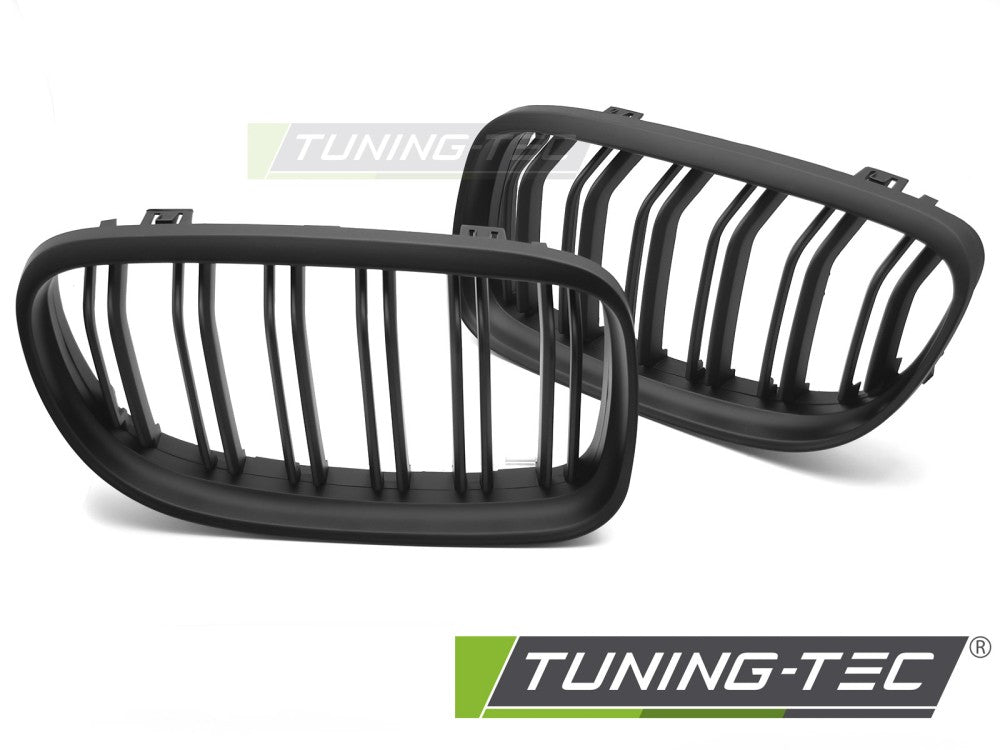 CALANDRE SPORT NOIR MAT À DOUBLE BARRE compatible BMW E90 / E91 LCI 09-11