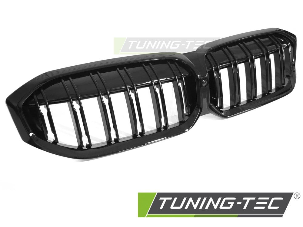 CALANDRE SPORT NOIR BRILLANT À DOUBLE BARRE compatible BMW G20 / G21 LCI 22-26