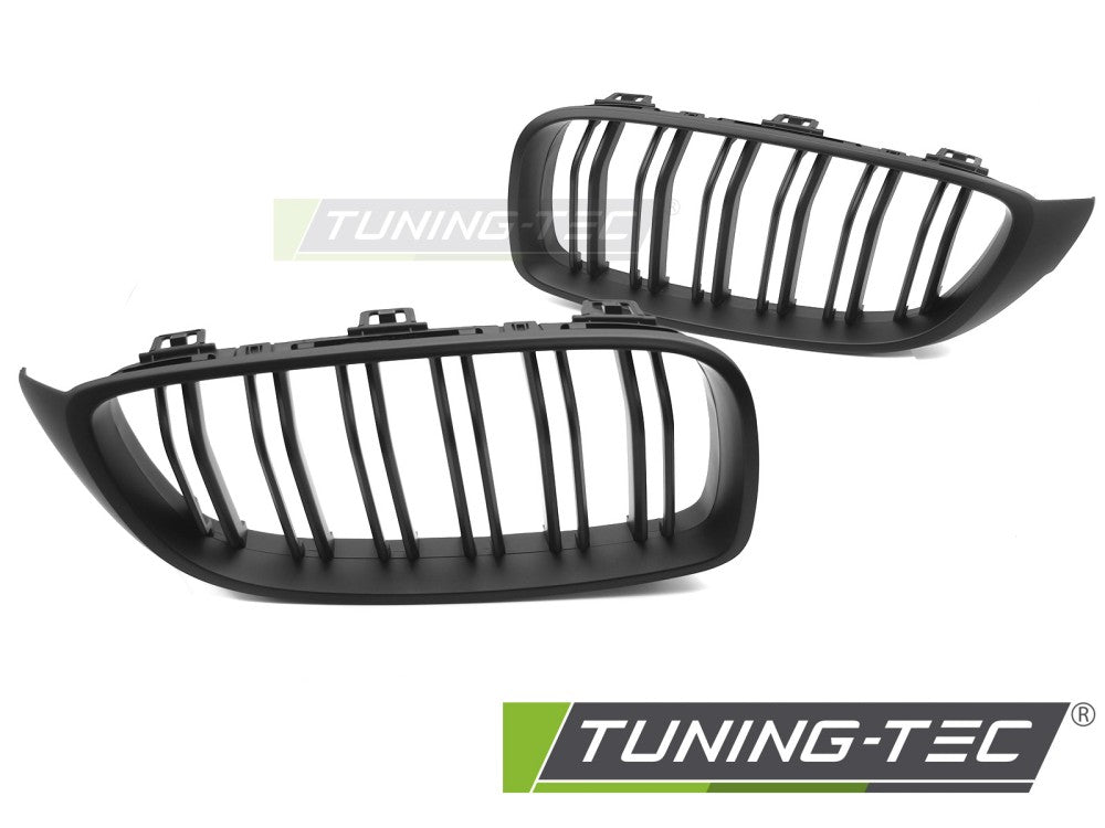 CALANDRE SPORT NOIR MAT DOUBLE BARRE compatible BMW F32 / F33 / F36 13-20