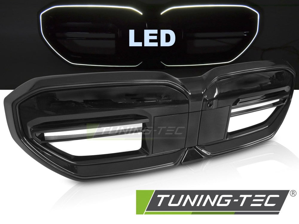 CALANDRE SPORT NOIR BRILLANT avec LED compatible BMW G60 G61 23-