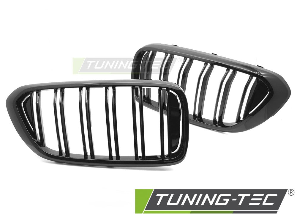 CALANDRE SPORT NOIRE BRILLANTE À DOUBLE BARRE compatible BMW G32 17-20