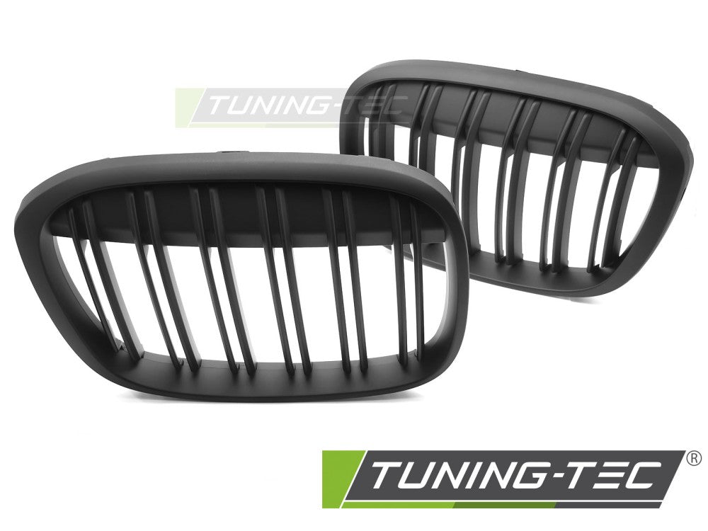 CALANDRE SPORT NOIR MAT À DOUBLE BARRE compatible BMW X1 F48 15-20