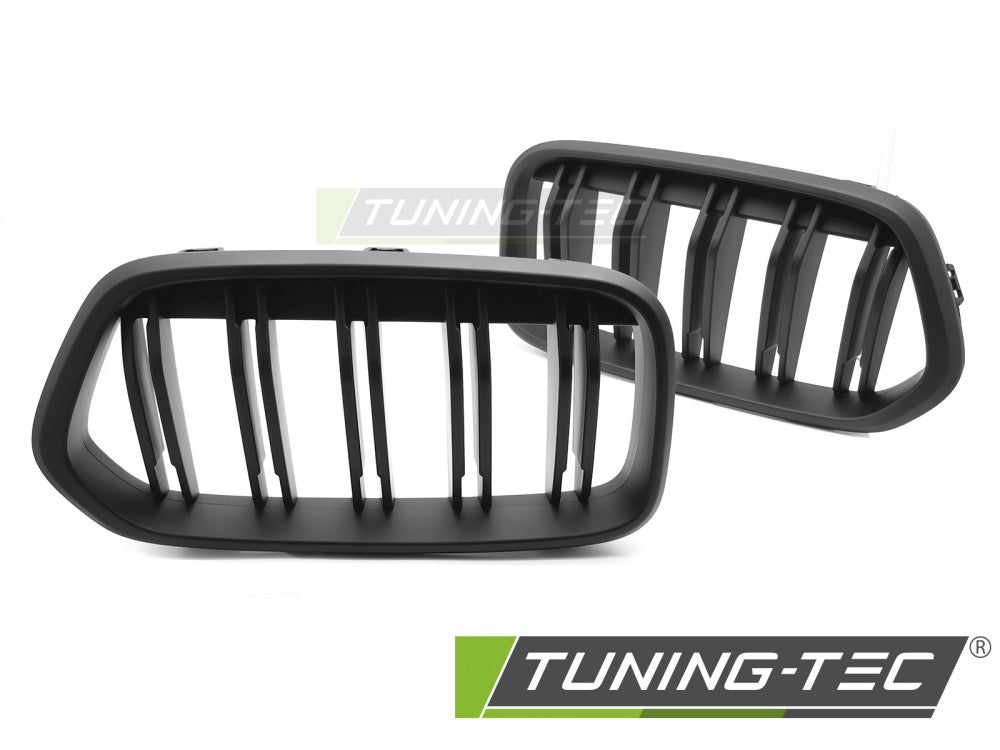 CALANDRE SPORT NOIR MAT DOUBLE BARRE compatible BMW X2 F39 18-23