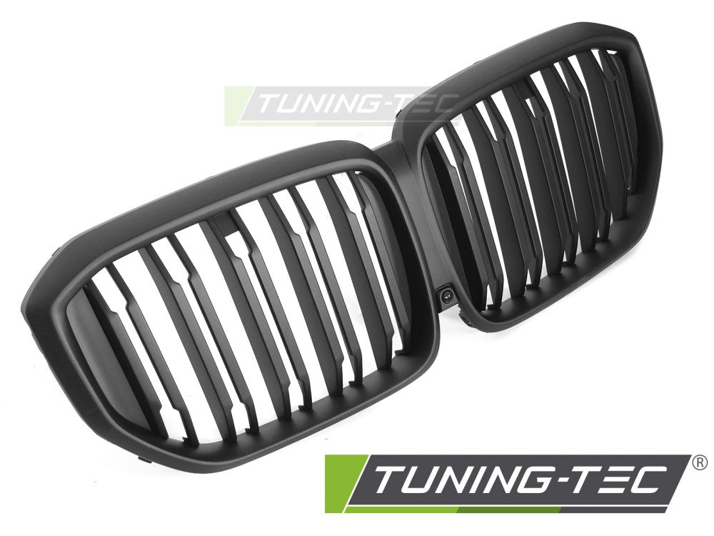 CALANDRE SPORT NOIR MAT À DOUBLE BARRE compatible BMW X5 G05 LCI 23-