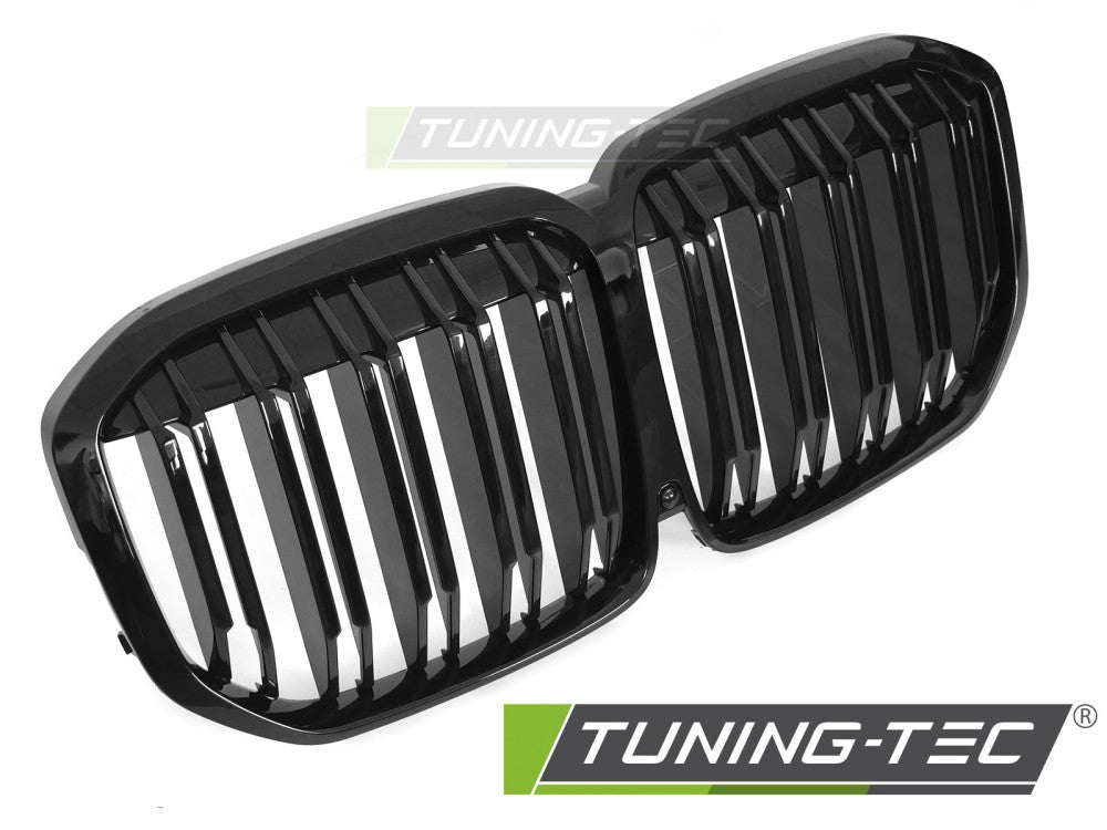 CALANDRE SPORT NOIR BRILLANT À DOUBLE BARRE compatible BMW X7 G07 18-22